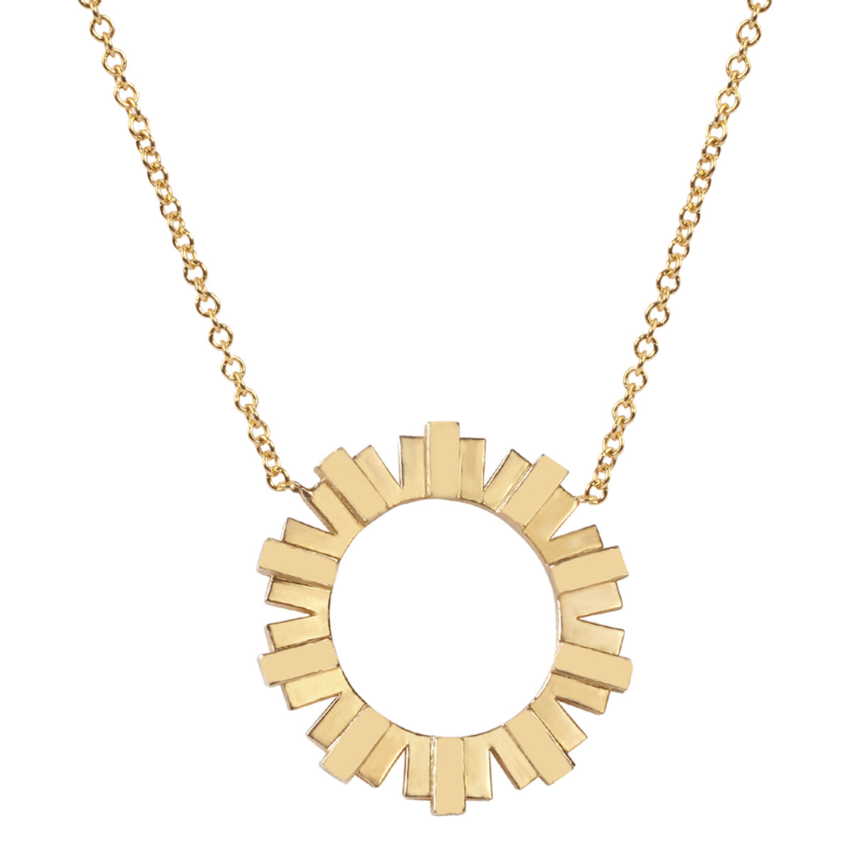 Sun Solid Necklace
