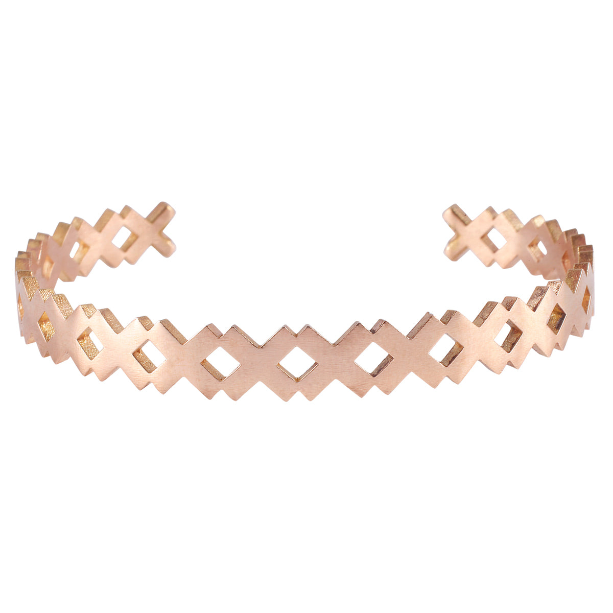 X Solid Bangle